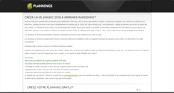 Desktop Screenshot of plannings.fr